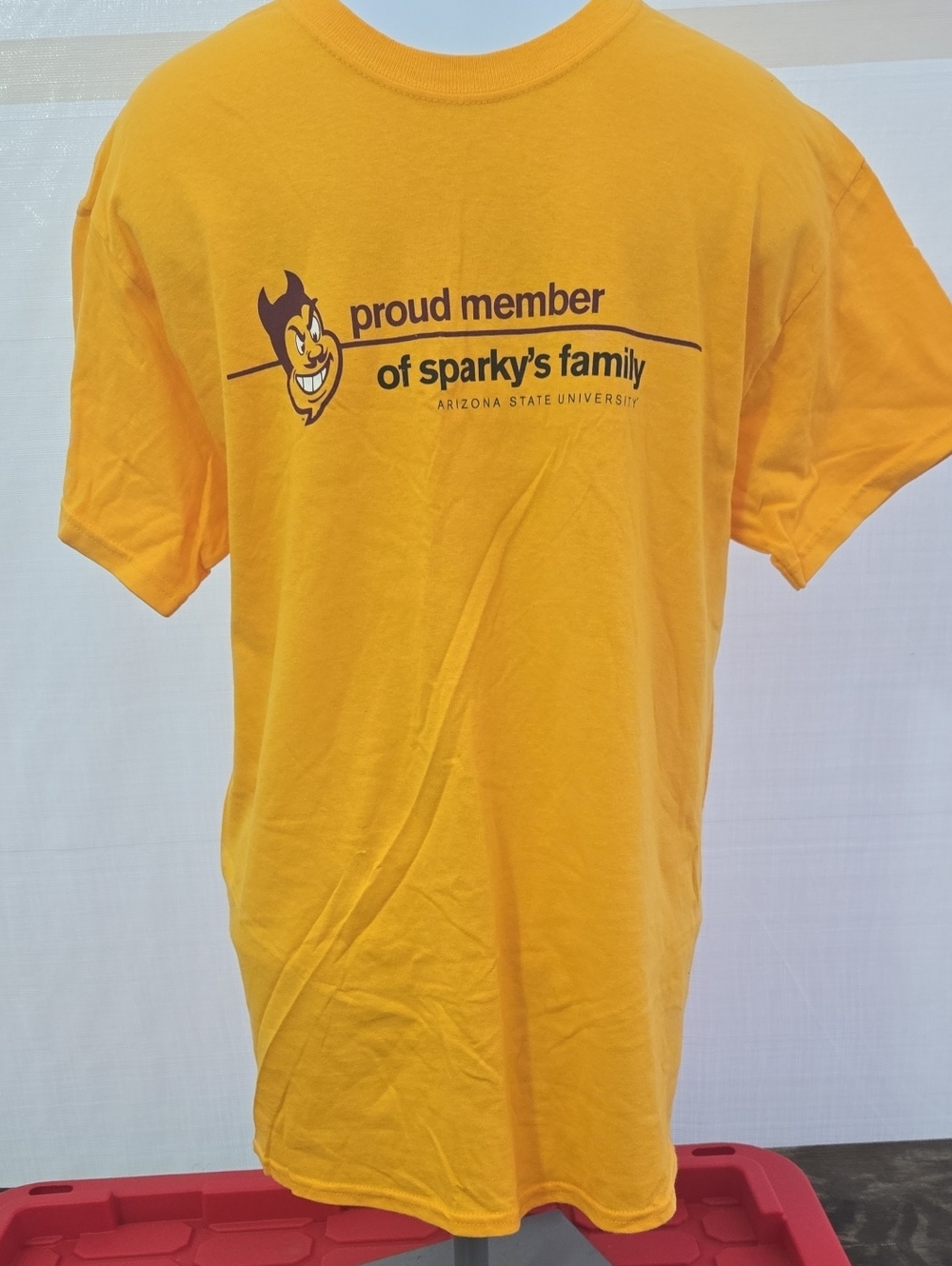 Gildan Gold Arizona State University "Proud Member of Sparky's Family" Tee